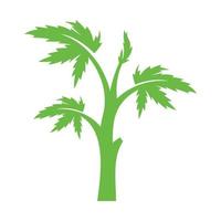 printcannabis marijuana canapa foglia per CBD THC logo design vettore