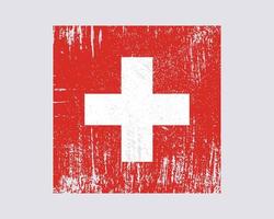 vettore di bandiera svizzera