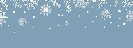 bellissimo impostato di bianca botanico elementi Natale albero, frutti di bosco per inverno design. collezione di Natale nuovo anno elementi. congelato sagome di cristallo ramoscelli su un' blu sfondo. vettore
