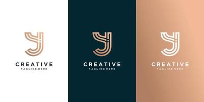 lettera y logo design con moderno creativo concetto premio vettore