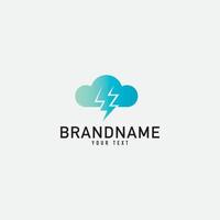 nube animale, segnale, e connessione logo. minimalista vettore logo design modello elemento