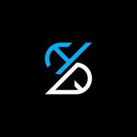 hq lettera logo creativo design con vettore grafico, hq semplice e moderno logo.