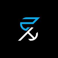 zh lettera logo design creativo con grafica vettoriale, zh logo semplice e moderno. vettore