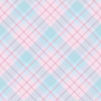 senza soluzione di continuità modello nel pastello rosa e blu colori per plaid, tessuto, tessile, Abiti, tovaglia e altro le cose. vettore Immagine. 2