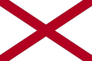 bandiera Alabama vettore illustrazione simbolo nazionale nazione icona. la libertà nazione bandiera Alabama indipendenza patriottismo celebrazione design governo internazionale ufficiale simbolico oggetto cultura