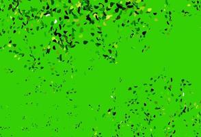 modello vettoriale verde chiaro con forme caotiche.