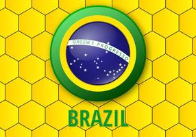 Vettore di sfondo Brasile gratis