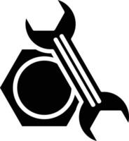 icona del glifo degli strumenti vettore