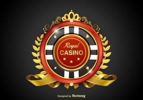 Casino Royale Vector Badge gratuito