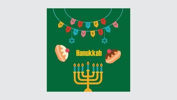 hanukkah Festival illustrazione vettore