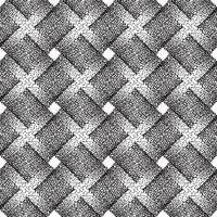 astratto geometrico tratteggiata rombo forma scacchi senza soluzione di continuità modello. artistico polka punto ornamentale elegante sfondo. astratto piastrelle monocromatico struttura vettore