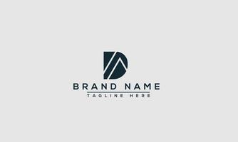 da logo design template elemento di branding grafico vettoriale. vettore