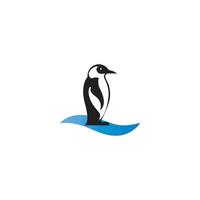 pinguino icona vettore illustrazione simbolo design