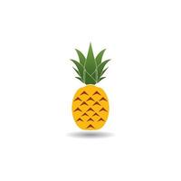 ananas icone vettore illustrazione simbolo design