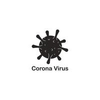 coronavirus icona vettore