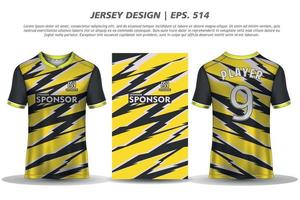 maglietta a sublimazione in jersey design premium motivo geometrico incredibile collezione vettoriale per calcio calcio corse ciclismo giochi motocross sport