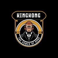 King Kong logo per logo, icona e illustrazione vettore