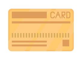 carta di credito bancaria vettore