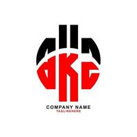 creativo bkz lettera logo design con bianca sfondo vettore