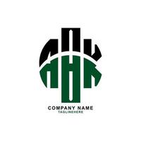 creativo abc lettera logo design con bianca sfondo vettore