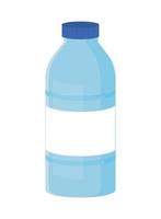 icona della bottiglia d'acqua vettore