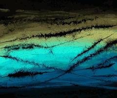 trasparente acquerello mare oceano onda blu turchese colorato bac vettore