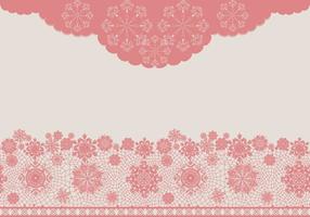 Vector Pizzo Texture rosa