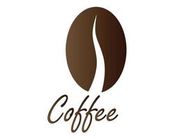 illustrazione vettoriale di chicco di caffè