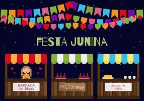 vettore di festa junina