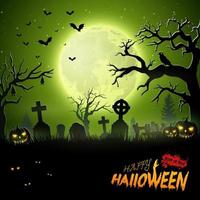 cartone animato Halloween sfondo vettore