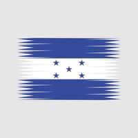 vettore di bandiera dell'honduras. bandiera nazionale