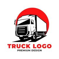 camion premio logo design modelli vettore