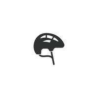 skateboard casco icona design illustrazione vettore
