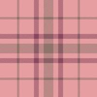 plaid dai un'occhiata modello nel rosa. senza soluzione di continuità tessuto struttura. tartan tessile Stampa. vettore