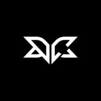 dc lettera logo creativo design con vettore grafico, dc semplice e moderno logo.