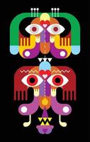 totem vettore illustrazione