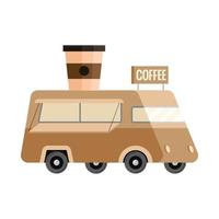 caffè camion servizio vettore