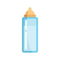 icona isolata di bottiglia di latte del bambino vettore