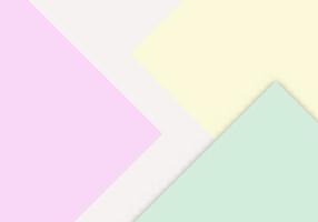 colorato di morbido rosa, giallo e verde carta tagliare sfondo con copia spazio per testo vettore