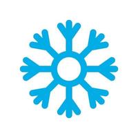 fiocco di neve inverno icona per design grafico vettore