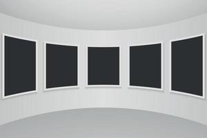 galleria interno vettore illustrazione