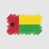 bandiera della Guinea Bissau. bandiera nazionale vettore