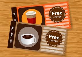 Vettore di manica caffè gratuito