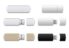 Vettore gratuito di chiavetta USB