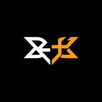 rx lettera logo design creativo con grafica vettoriale, rx logo semplice e moderno. vettore
