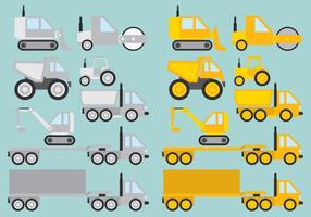 Veicoli di costruzione vettore