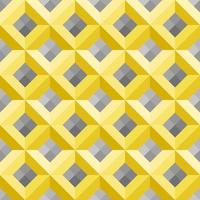 giallo piazza buco diamante forma senza soluzione di continuità sfondo vettore