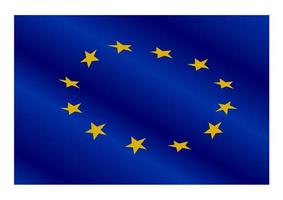 bandiera di Europa unione vettore