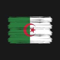 vettore di bandiera dell'Algeria. bandiera nazionale