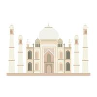 moschea Taj Mahal vettore